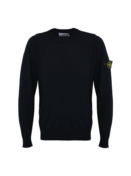 Maglione 5100071 in pura lana RWS Navy blue STONE ISLAND | 5100071S00C4V0020